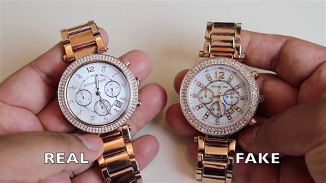 fake mk watch vs real|michael kors watch false.